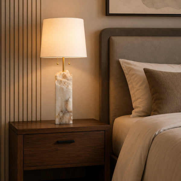 Eldevane Column Table Lamp 2