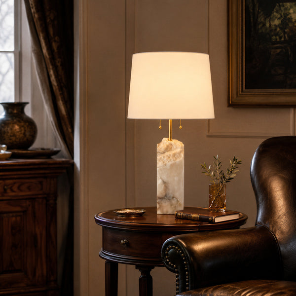 Eldevane Column Table Lamp 4