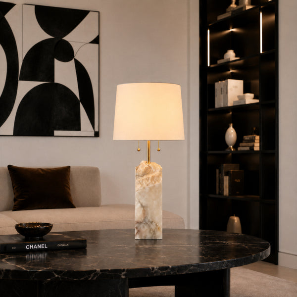 Eldevane Column Table Lamp 5