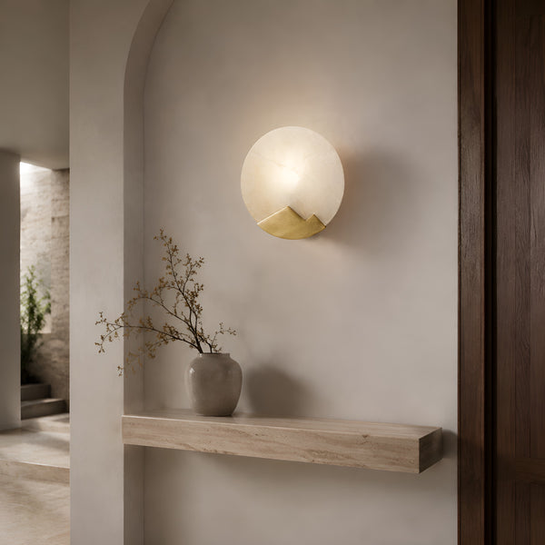 Elyrven Alabaster Wall Light 3