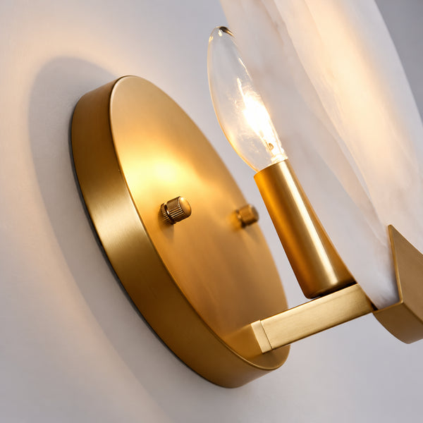 Elyrven Alabaster Wall Light 8