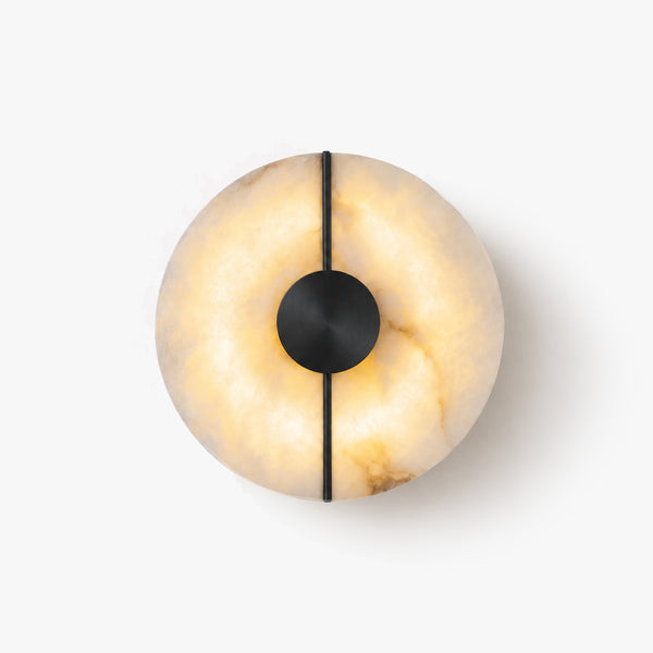 Erlavin Alabaster Disc Wall Light 3