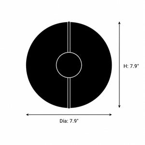 Erlavin Alabaster Disc Wall Light 5
