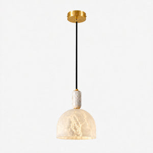 Esmere Alabaster Dome Pendant Light 8