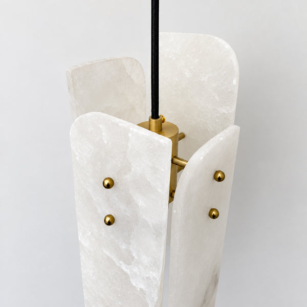 Felsor Alabaster Layered Pendant Light  11