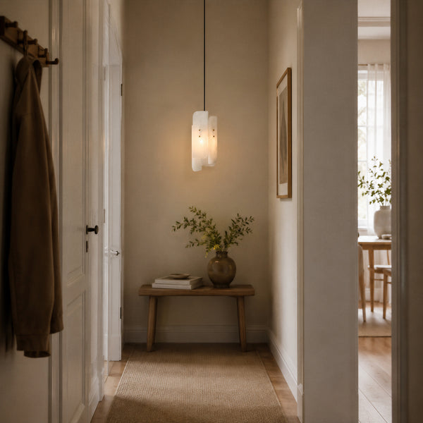 Felsor Alabaster Layered Pendant Light 3