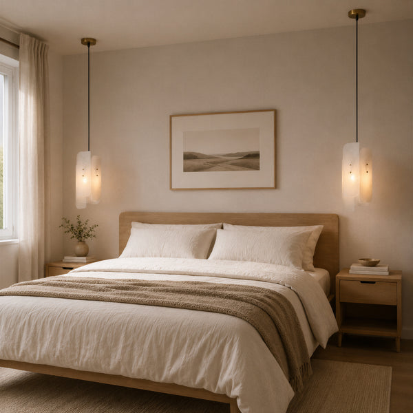 Felsor Alabaster Layered Pendant Light 6