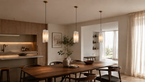 Felsor Alabaster Layered Pendant Light 7