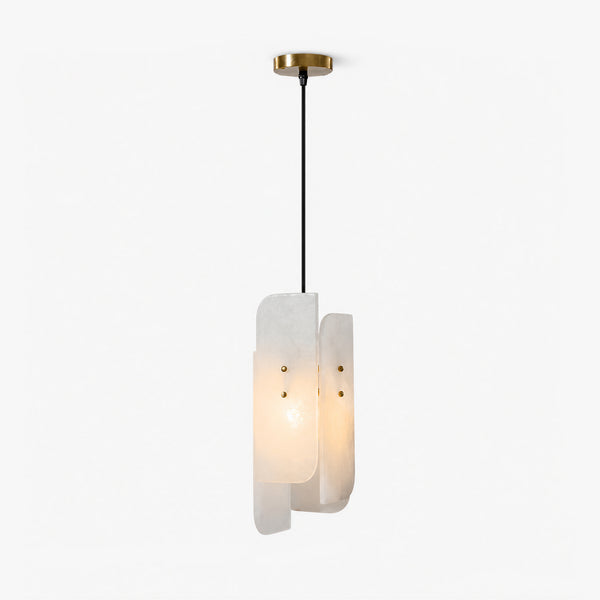 Felsor Alabaster Layered Pendant Light 8