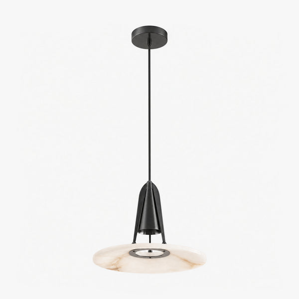 Haldon Alabaster Disc Pendant Light 10