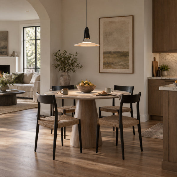 Haldon Alabaster Disc Pendant Light 6