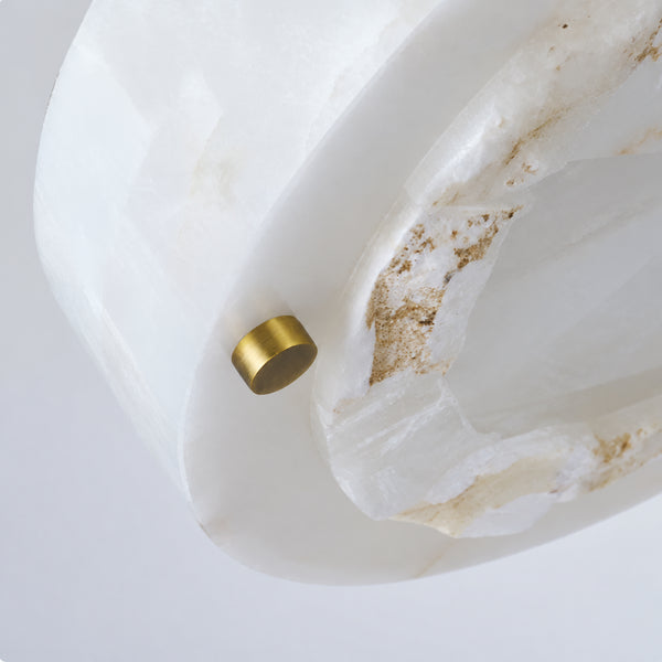 Karethon Alabaster Ceiling Light 13