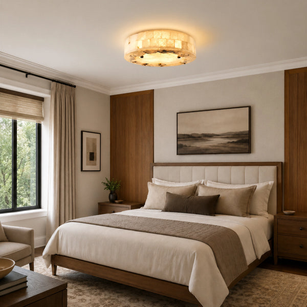Karethon Alabaster Ceiling Light 4