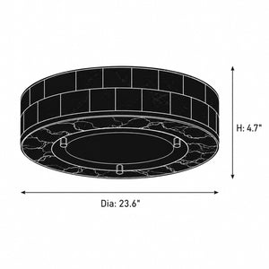 Karethon Alabaster Ceiling Light 9
