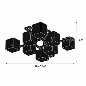 Kavryss Cube Ceiling Light 7