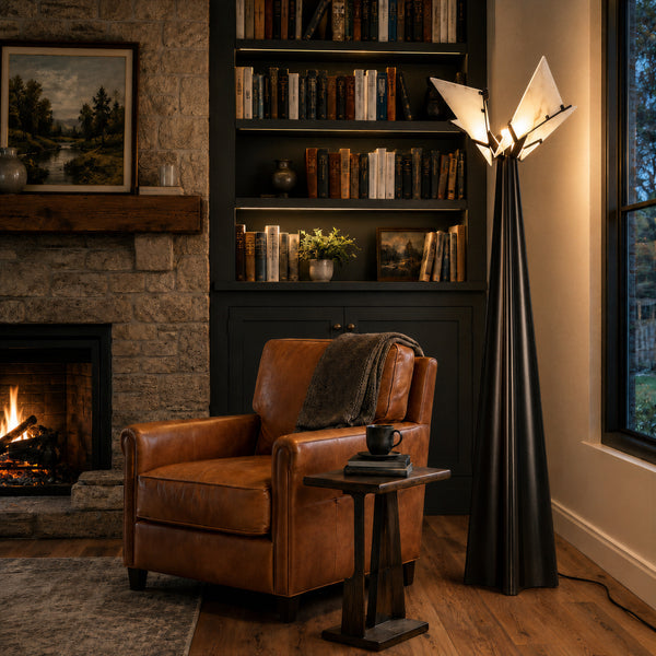 Klythorne Alabaster Floor Lamp 1