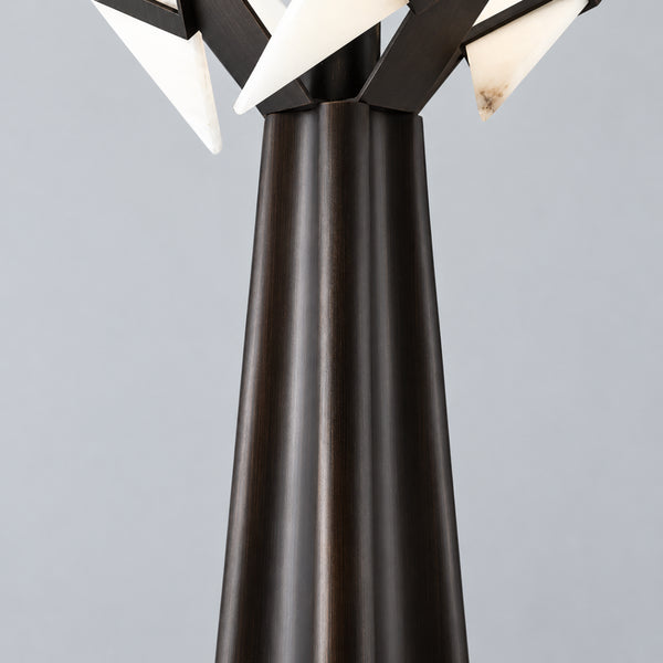 Klythorne Alabaster Floor Lamp 12
