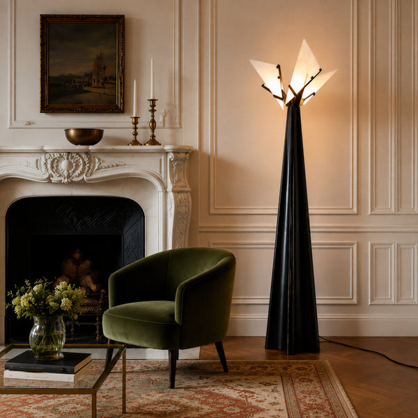 Klythorne Alabaster Floor Lamp 2
