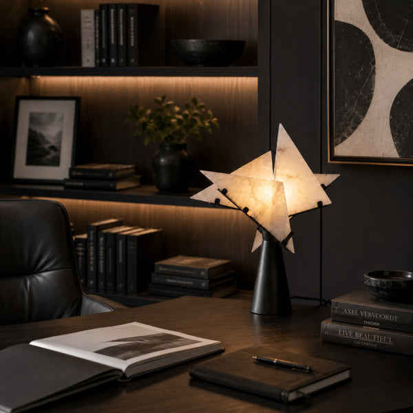 Klythorne Alabaster Table Lamp 3