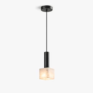Lenvoric Alabaster Cube Pendant Light 1