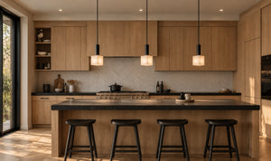 Lenvoric Alabaster Cube Pendant Light 9