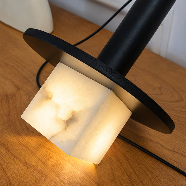 Lenvoric Alabaster Disc Pendant Light 10