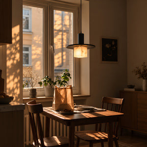Lenvoric Alabaster Disc Pendant Light 6