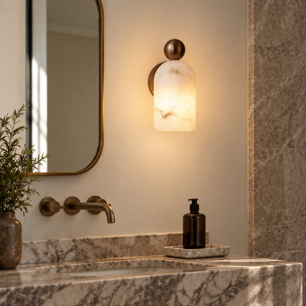Lunervel Alabaster Wall Light 2