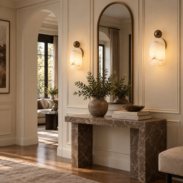 Lunervel Alabaster Wall Light 3