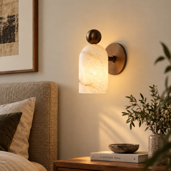 Lunervel Alabaster Wall Light 4
