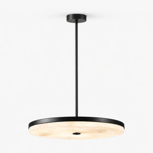 Lunorve Alabaster Disc Pendant Light 2