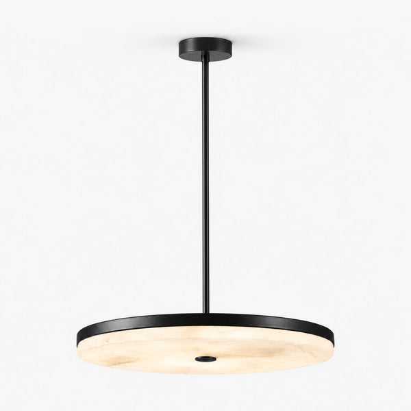 Lunorve Alabaster Disc Pendant Light 3