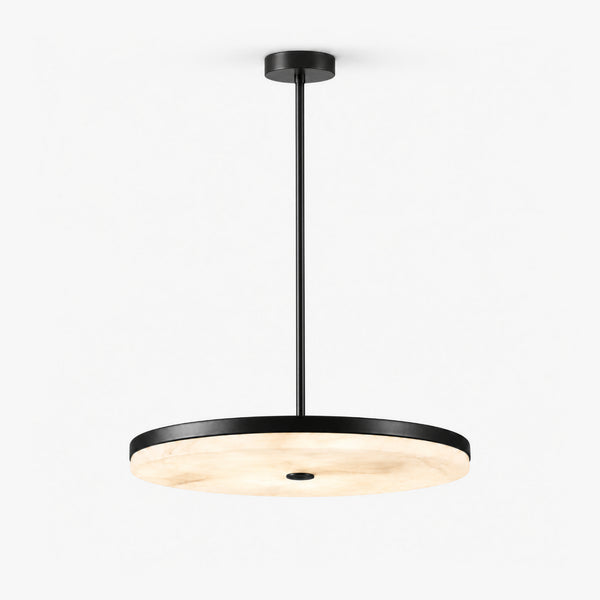Lunorve Alabaster Disc Pendant Light 4