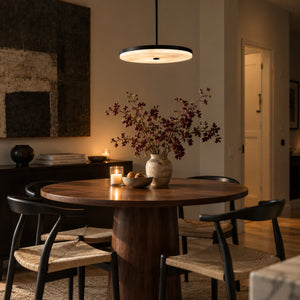 Lunorve Alabaster Disc Pendant Light 9