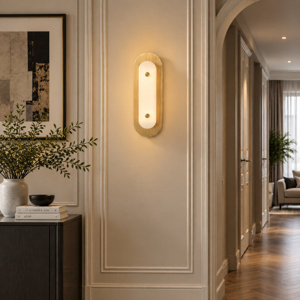 Lurviny Alabaster Wall Light 2