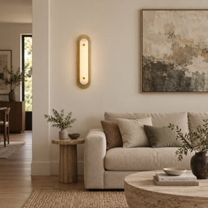 Lurviny Alabaster Wall Light 5