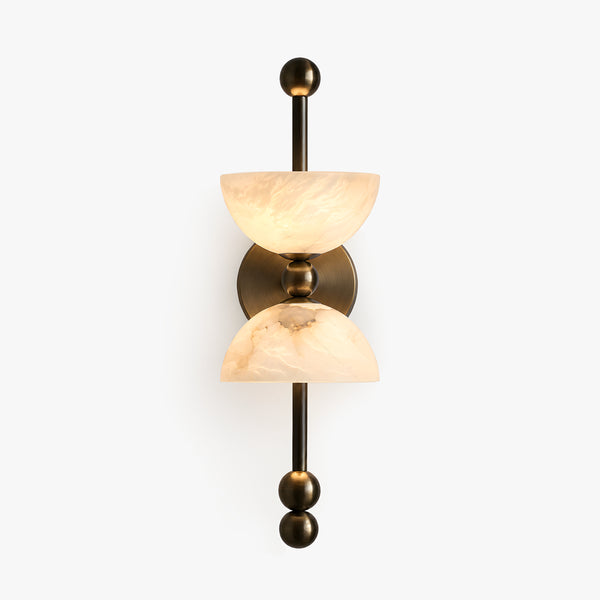 Mavorel Hourglass Alabaster Wall Light 1