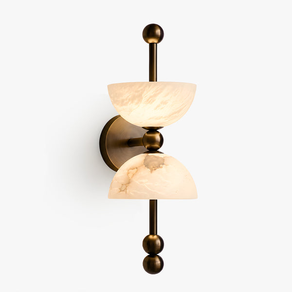 Mavorel Hourglass Alabaster Wall Light 8