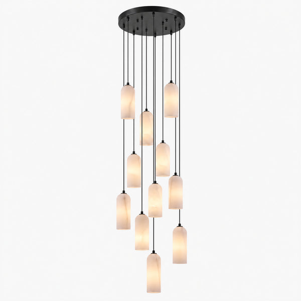 Merovan Alabaster Cascade Chandelier 20