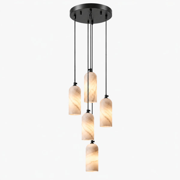 Merovan Alabaster Cascade Chandelier 25