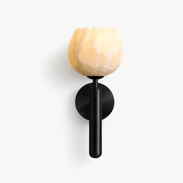 Mersu Alabaster Tulip Wall Light 2