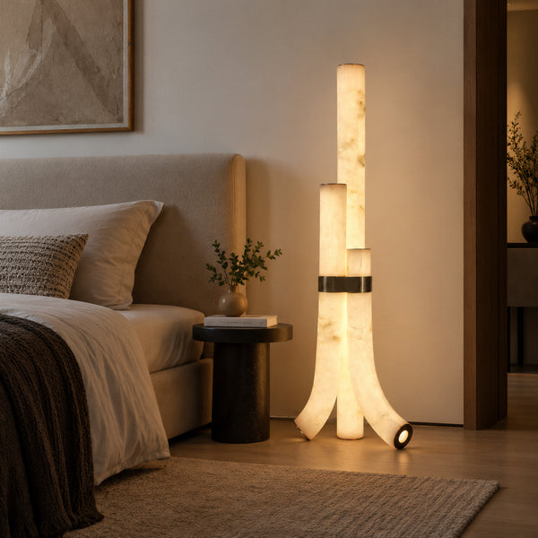 Mireatho Alabaster Floor Lamp 1