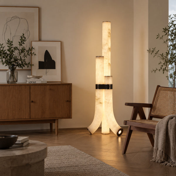 Mireatho Alabaster Floor Lamp 2
