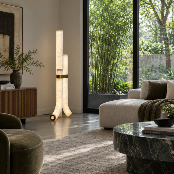 Mireatho Alabaster Floor Lamp 3