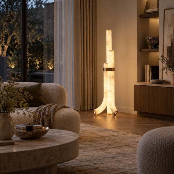 Mireatho Alabaster Floor Lamp 5