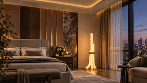 Mireatho Alabaster Floor Lamp 6