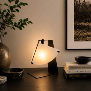Mirelta Alabaster Wing Table Lamp 6