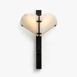 Mirelta Alabaster Wing Wall Light 1