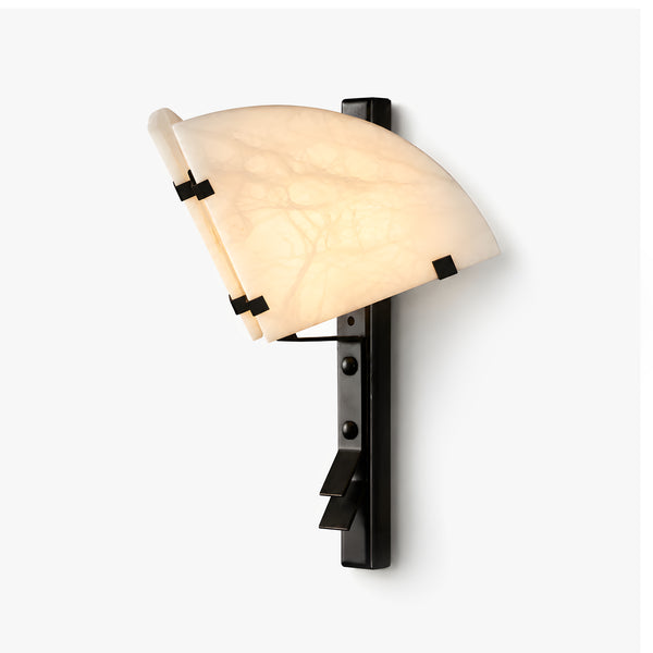 Mirelta Alabaster Wing Wall Light 8