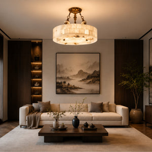 Mirelven Alabaster Ceiling Light 1